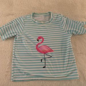 Girls swim shirt